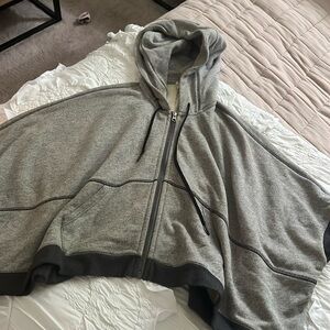 Lululemon cape / hooded zip up sweatshirt